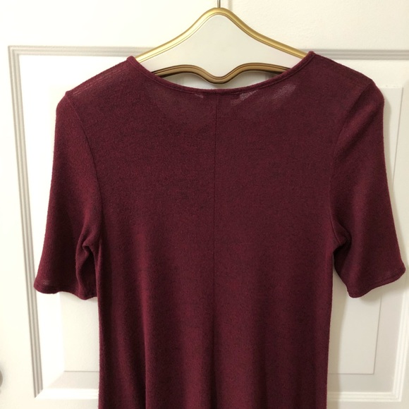 A-Line Dress By First Love w/CrissCross Keyhole Front Opening - Pair w/Leggings - Picture 3 of 5